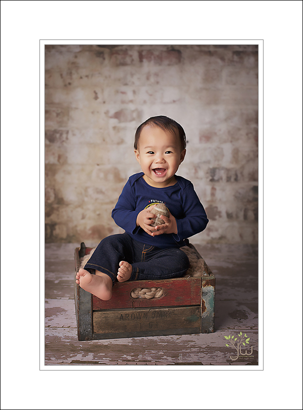 Baby portrait photographer